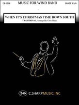 When It's Christmas Time Down South Concert Band sheet music cover